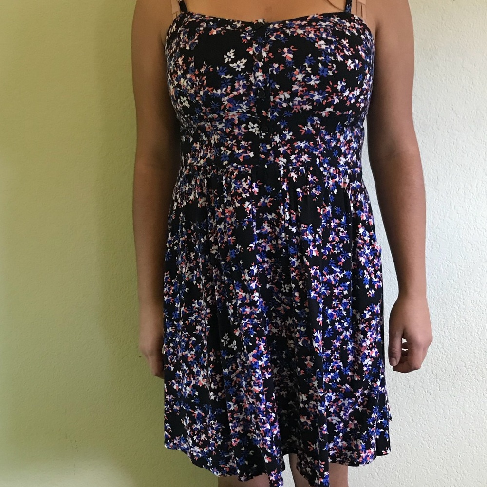 Flower patterned dress